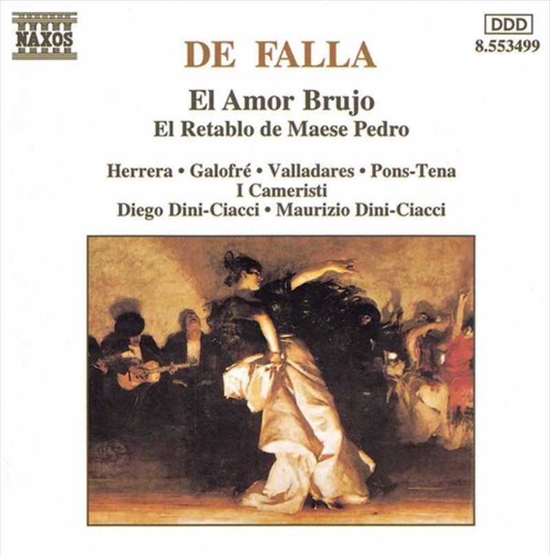 De Falla: El Amor Brujo/Product Detail/Classical