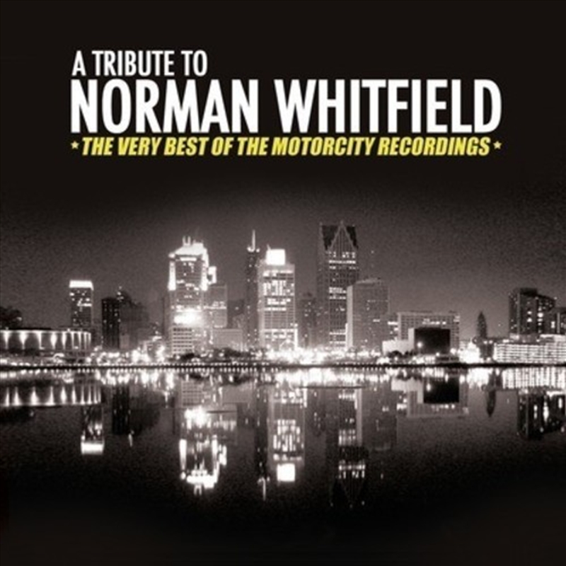 Tribute To Norman Whitfield/Product Detail/Pop