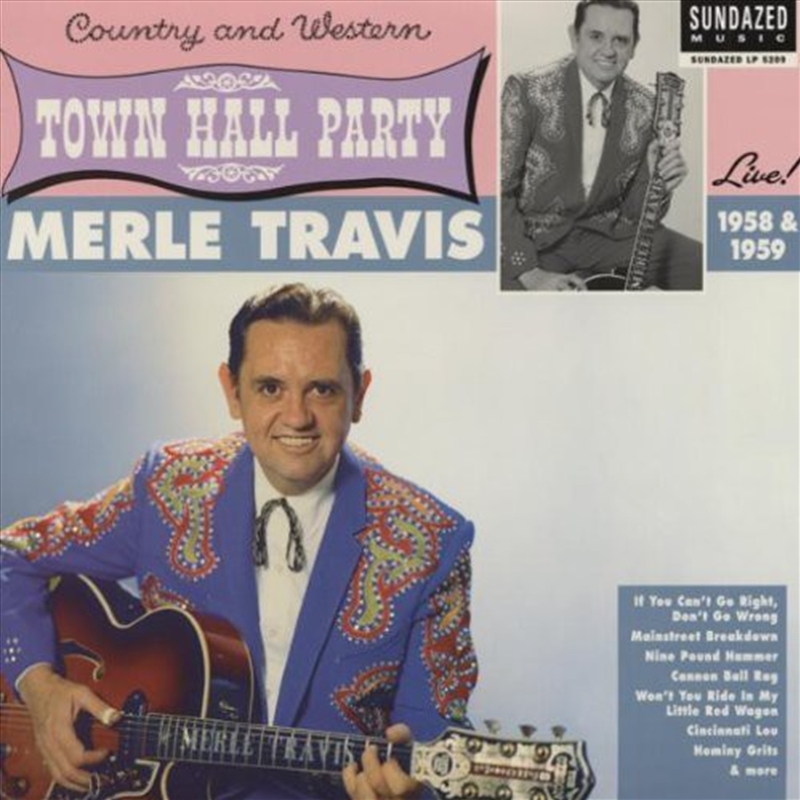 Merle Travis Live At Town Hall/Product Detail/Country