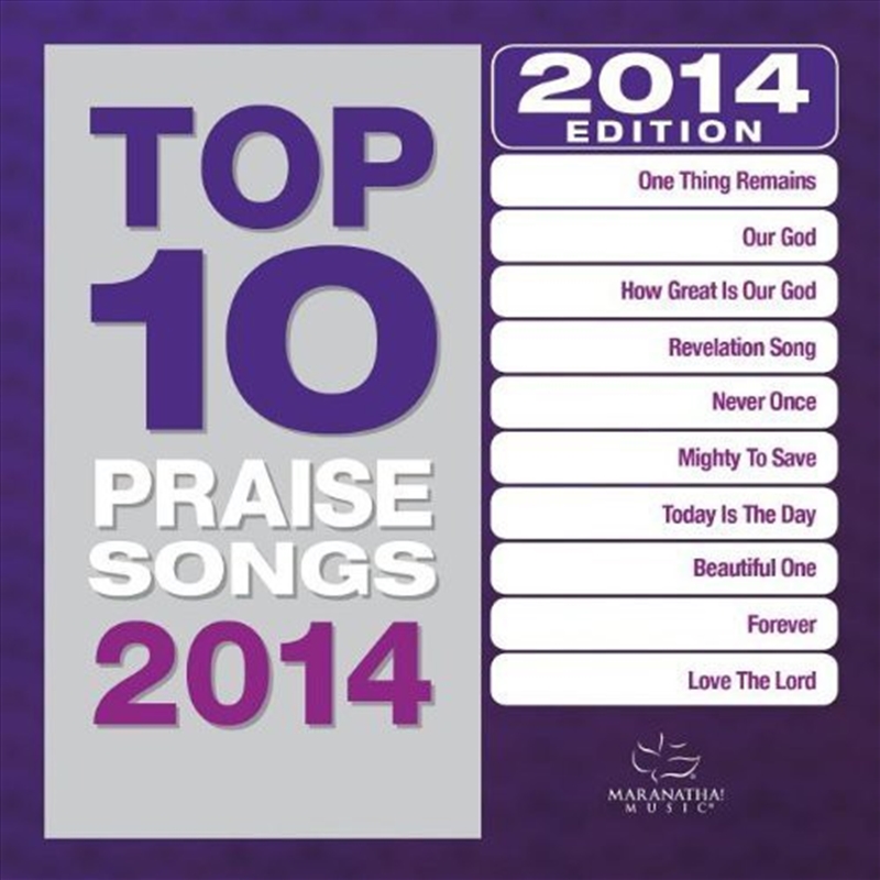 Top 10 Praise Songs 2014/Product Detail/Religious