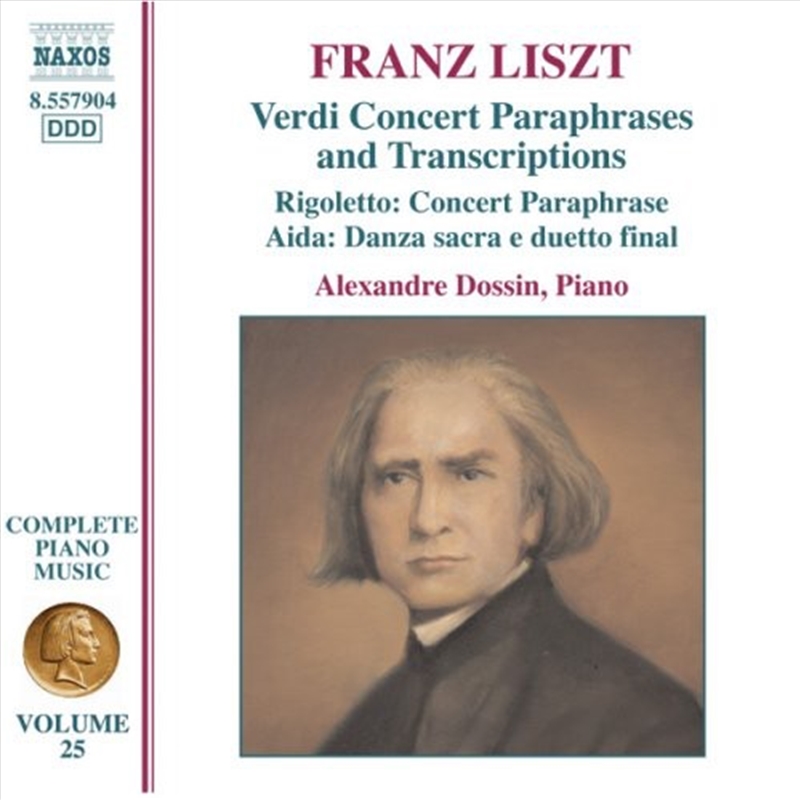 Liszt: Verdi Opera Transcription/Product Detail/Classical