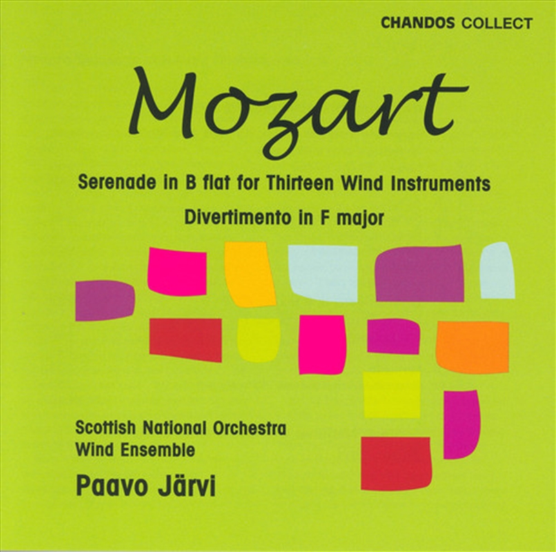 Mozart: Serenade For Winds/Product Detail/Classical