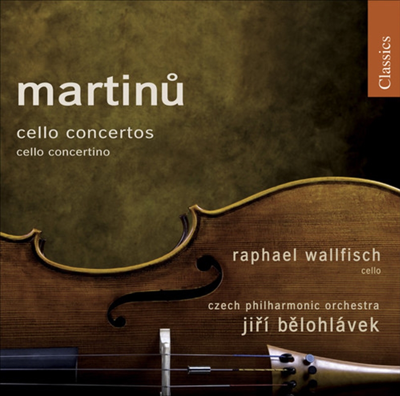 Martinu: Cello Concertos No 1 - 2/Product Detail/Classical