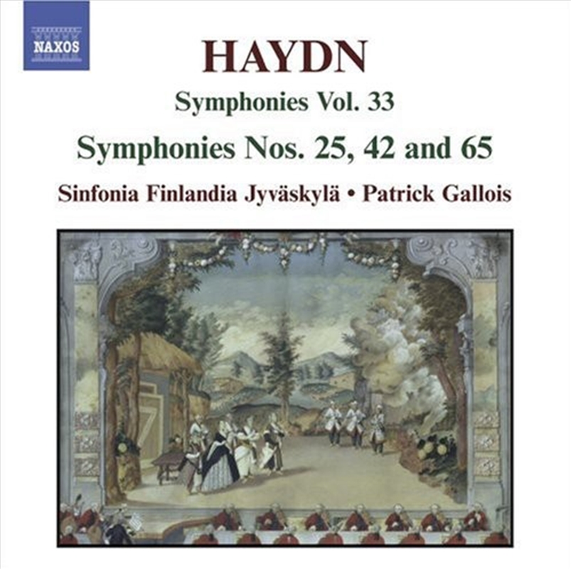 Haydn - Symphony No 25, 42 & 65/Product Detail/Classical