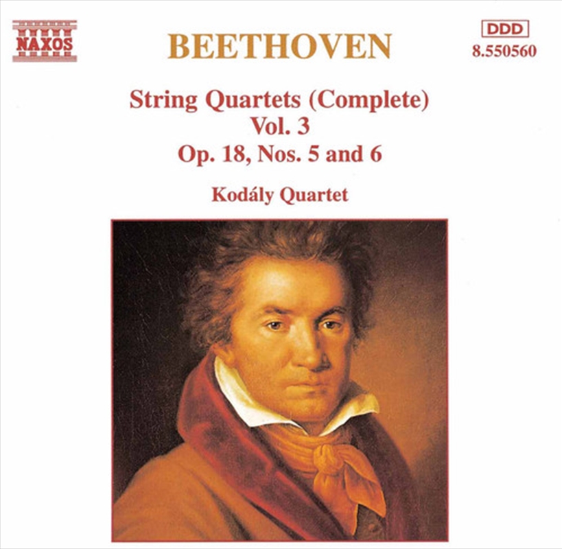 Beethoven: String Quartet Complete Vol 3/Product Detail/Classical