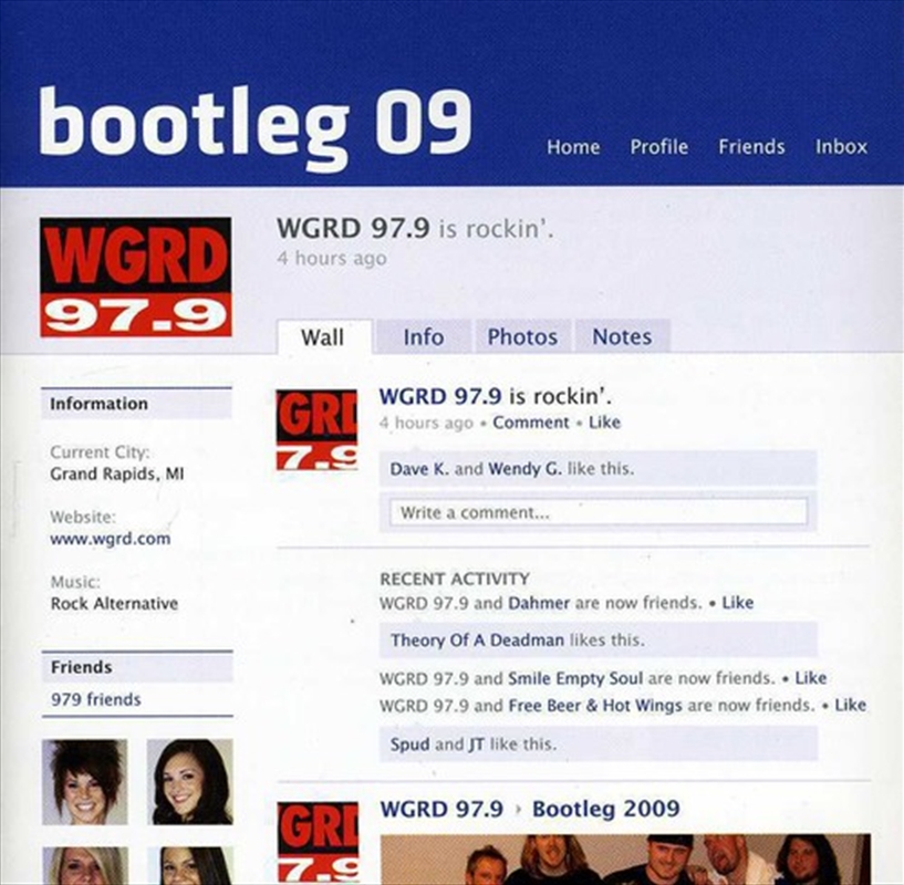 Wgrd Bootleg 2009/Product Detail/Rock