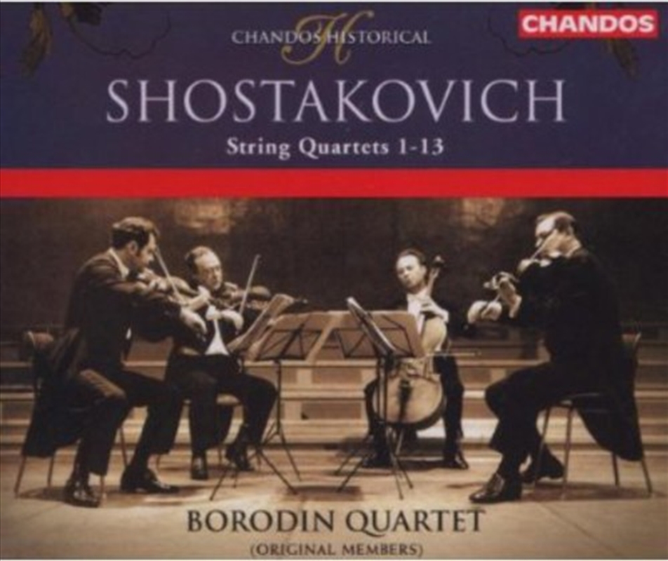 Shostakovich String Qts 1-13/Product Detail/Classical