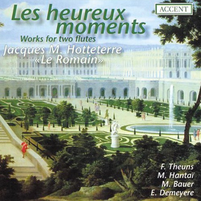 Hotteterre - Les Heureux Moments/Product Detail/Classical