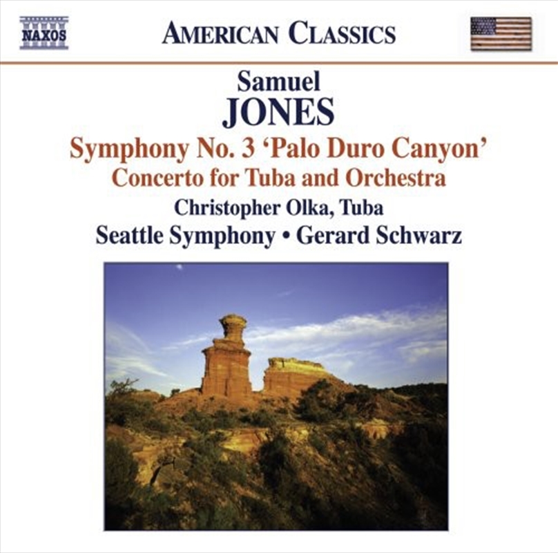 Jones - Symphony No 3/Tuba Concerto/Product Detail/Classical