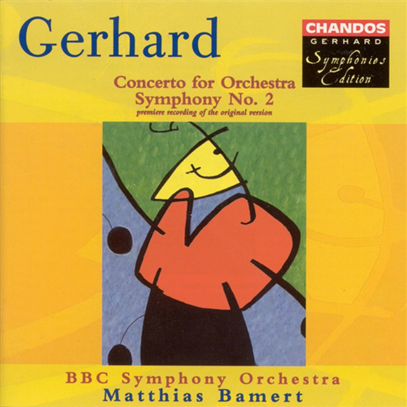 Gerhard: Concerto:Sym No2/Product Detail/Classical