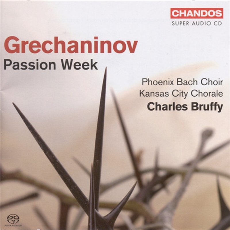 Grechaninov: Passion Week/Product Detail/Classical