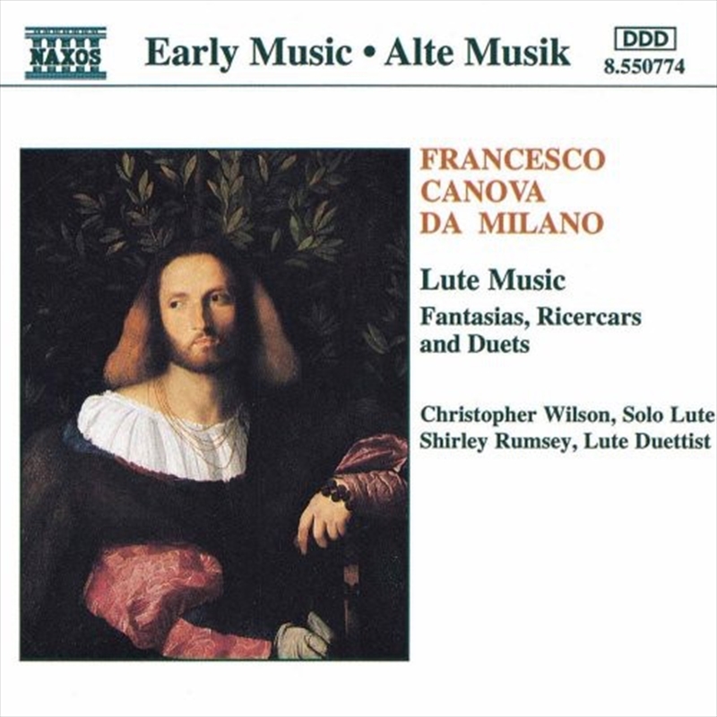 Lute Music: Francesco Canova/Product Detail/Instrumental