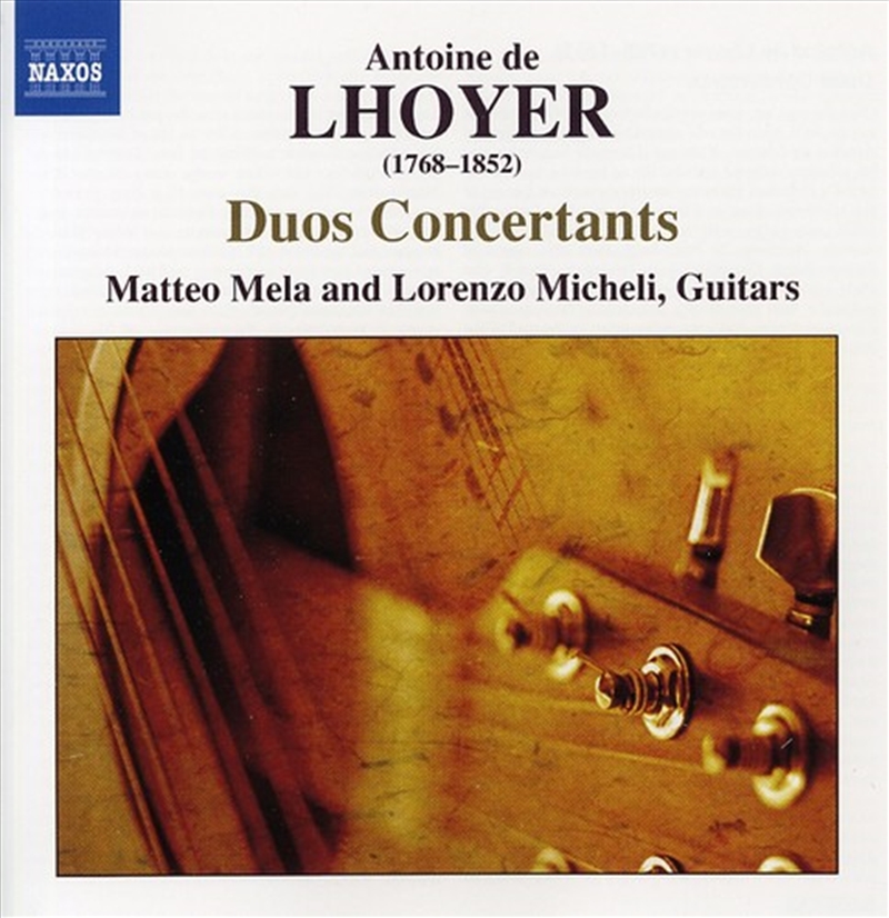 Lhoyer - Duos Concertants/Product Detail/Classical
