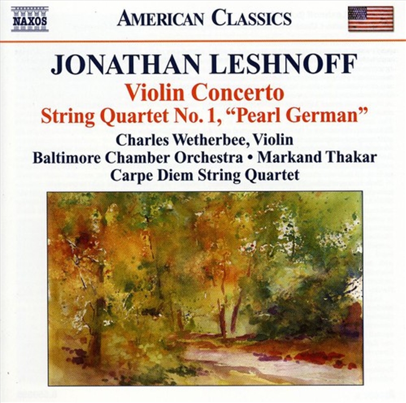 Leshnoff - Violin Concerto/String Quartet/Product Detail/Classical