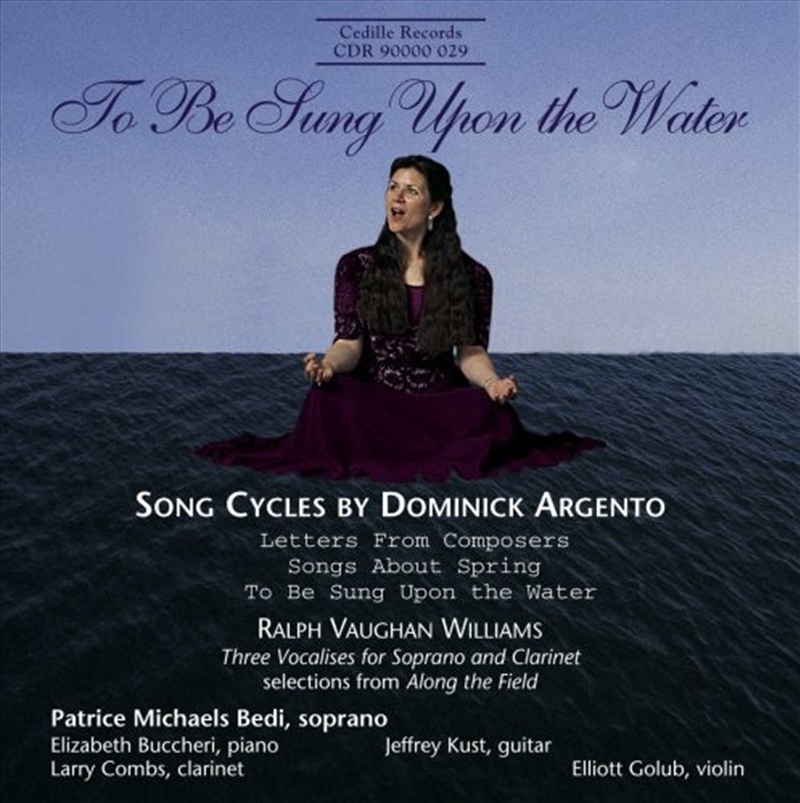 To Be Sung Upon The Water: Song Cycles/Product Detail/Classical