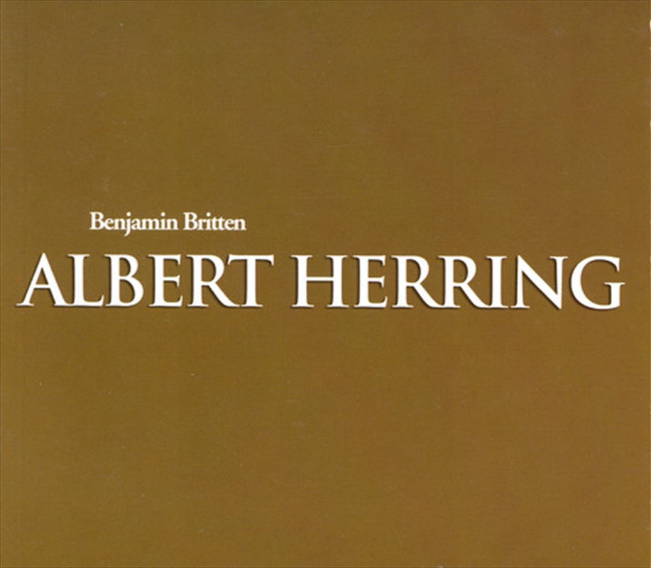 Britten: Albert Herring/Product Detail/Classical