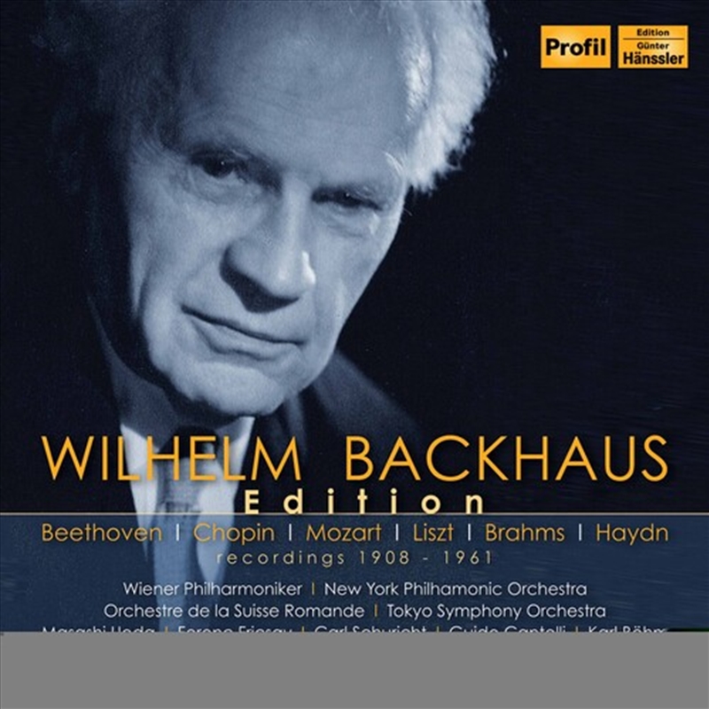 Wilhelm Backhaus Edition/Product Detail/Pop