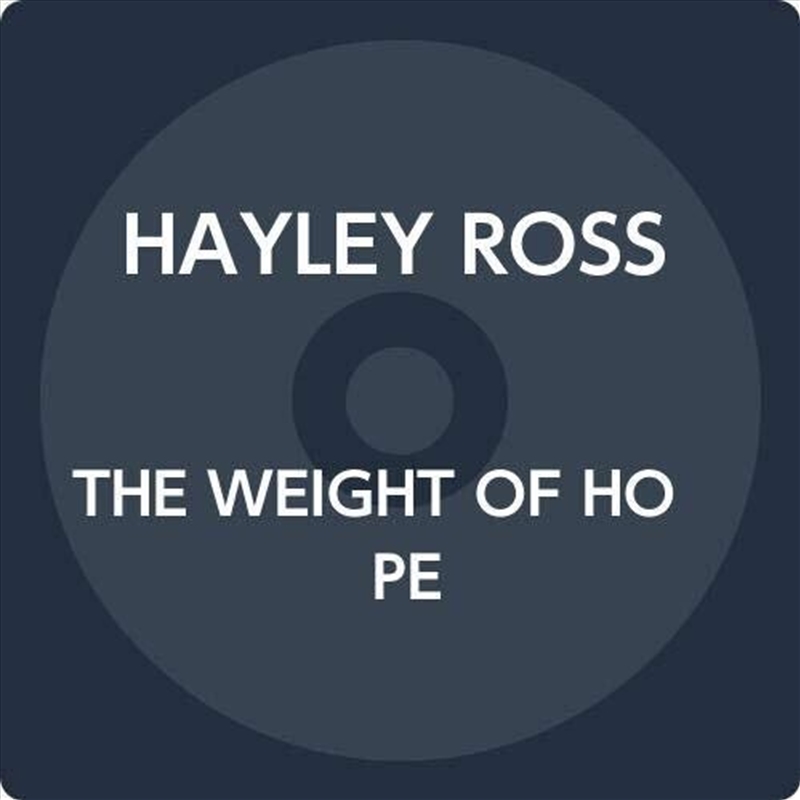 Weight Of Hope/Product Detail/Rock