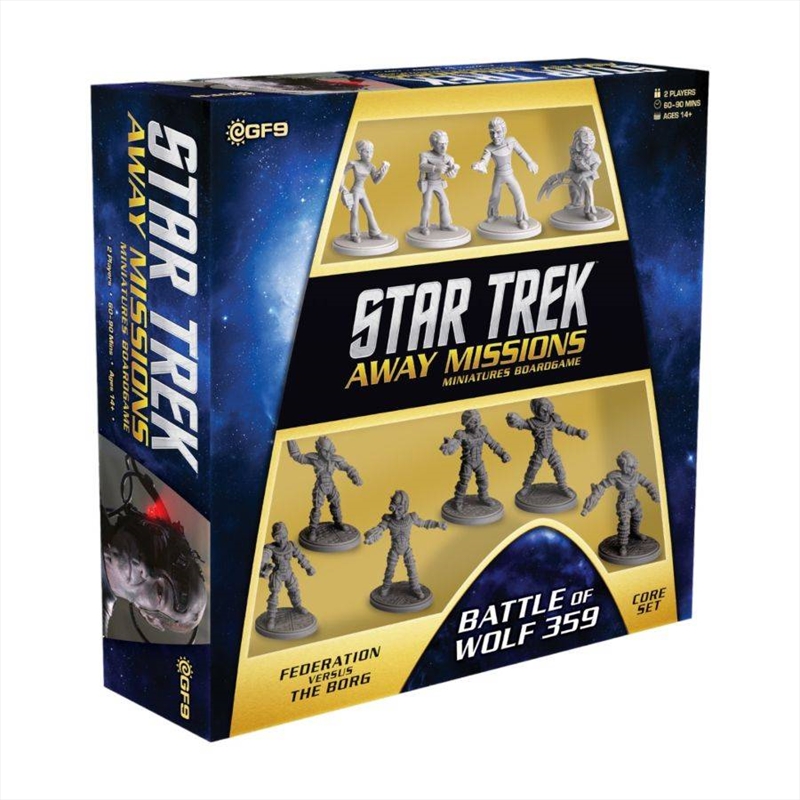 Star Trek - Away Missions "Battle of Wolf 359" Miniatures Board Game/Product Detail/Games