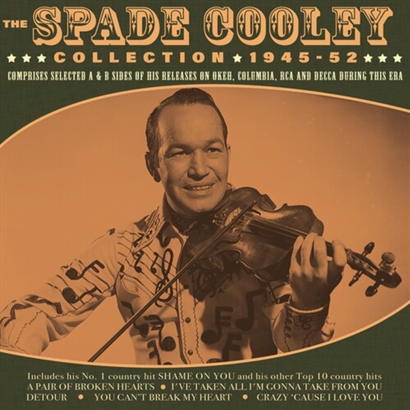 Spade Cooley Collection 1945-52/Product Detail/Country