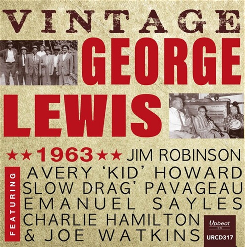 Vintage George Lewis 1963/Product Detail/Jazz