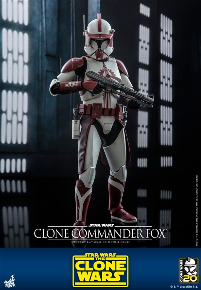 Star Wars: The Clone Wars - Clone Commander Fox 1:6 Scale Hot Toy Action Figure/Product Detail/Figurines