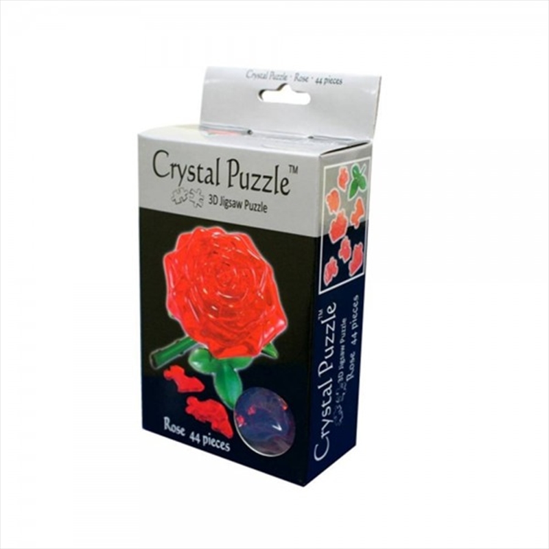Red Rose 3D Crystal Puzzle/Product Detail/Jigsaw Puzzles