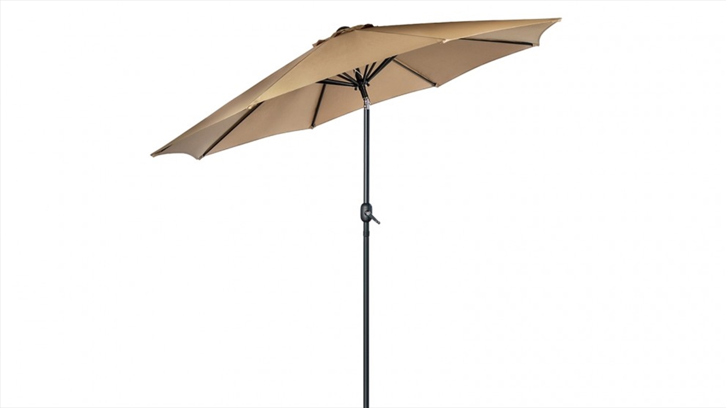 Serrano 9ft Outdoor Patio Umbrella - Cocoa/Product Detail/Umbrellas