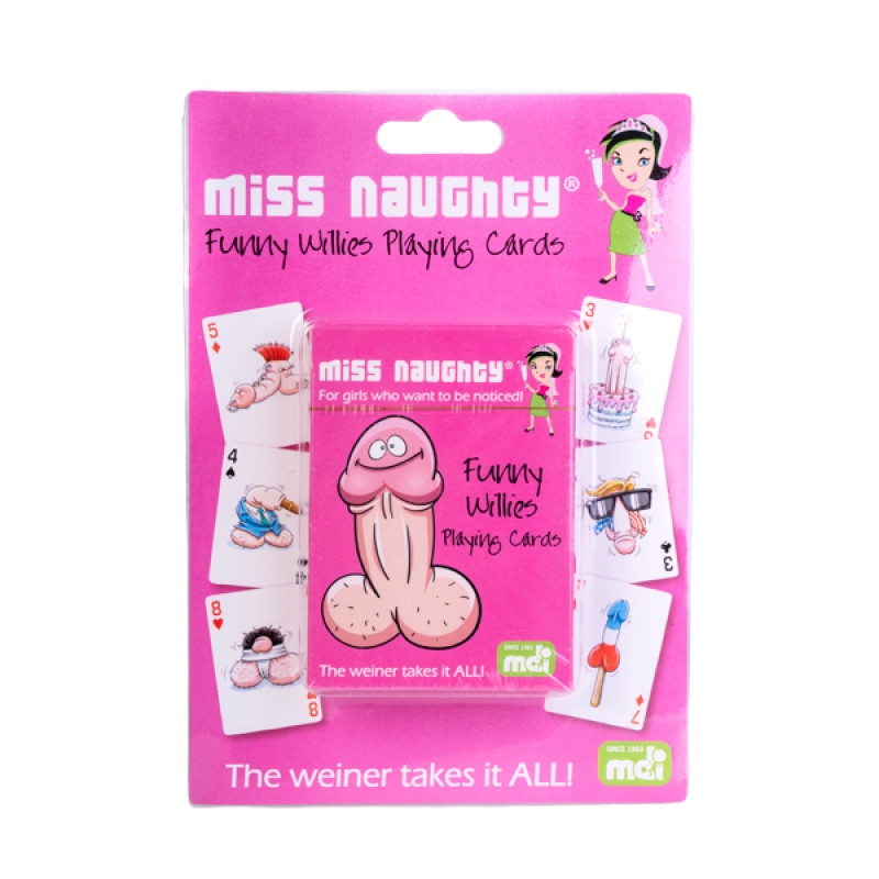Funny Willies Playing Cards/Product Detail/Card Games