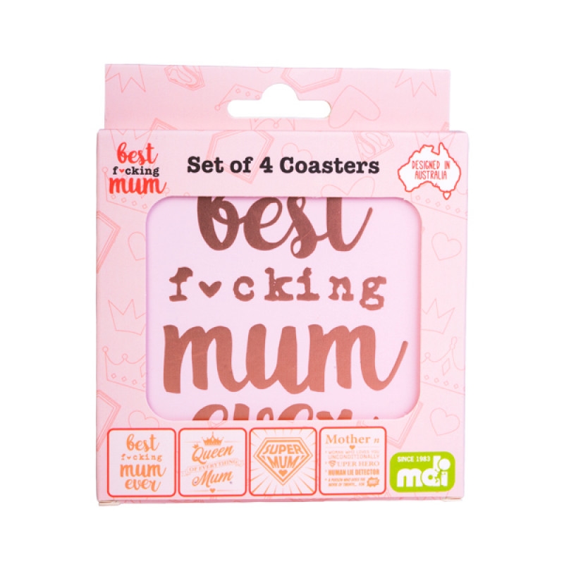 Mum Coasters Set/Product Detail/Novelty