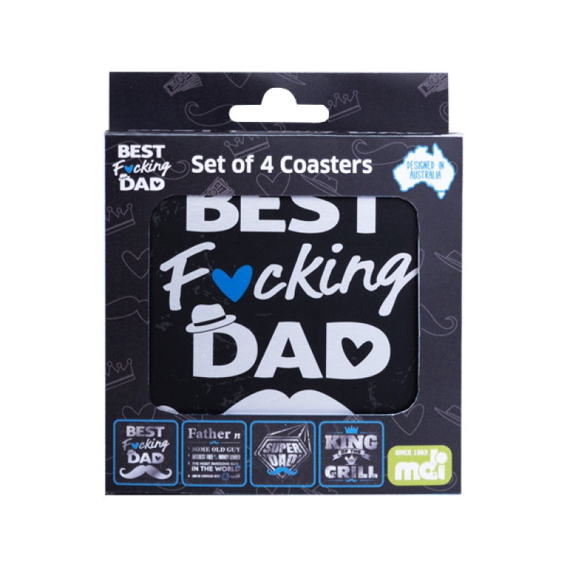 Coasters Set Dad/Product Detail/Novelty