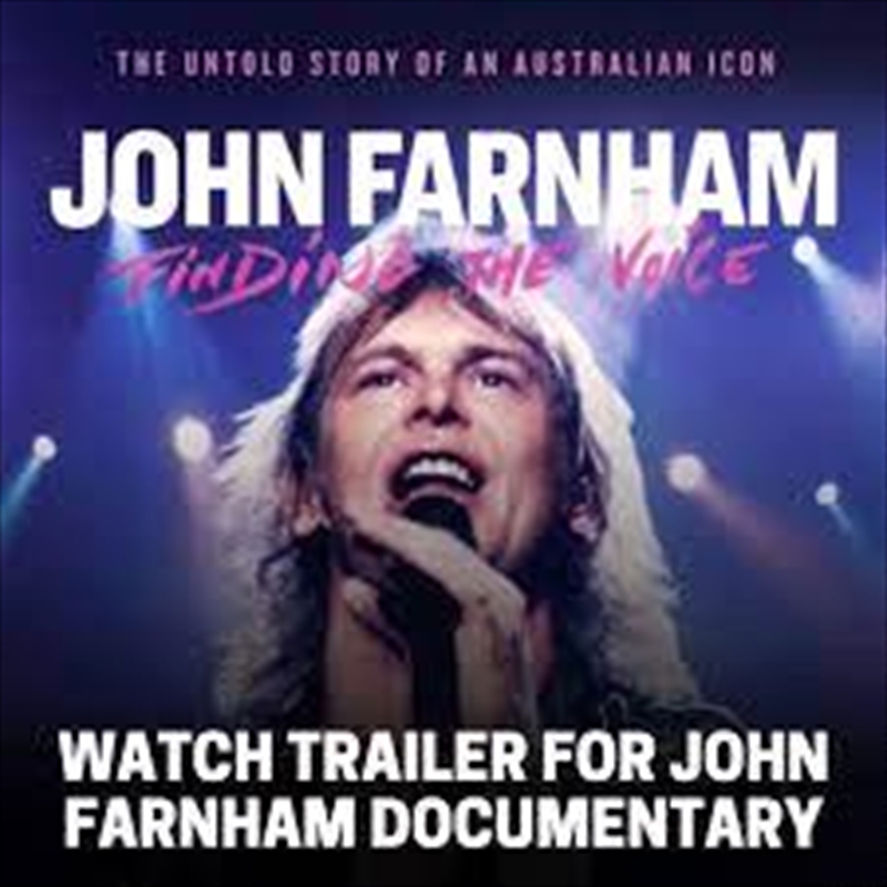John Farnham Finding The Voice/Product Detail/Soundtrack