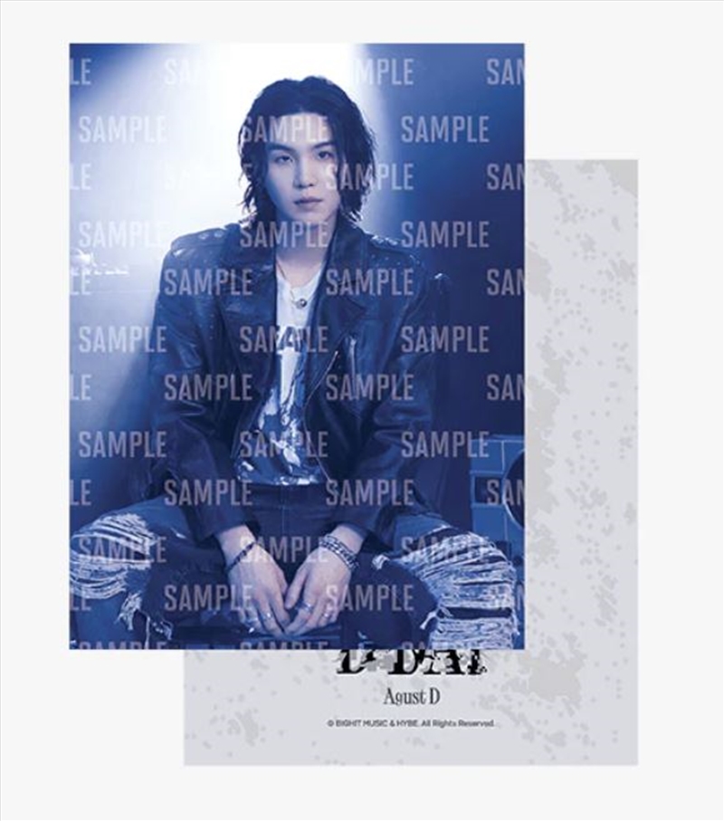 Suga Dday Tour Lenticular Photo - Suga/Product Detail/KPOP Merch