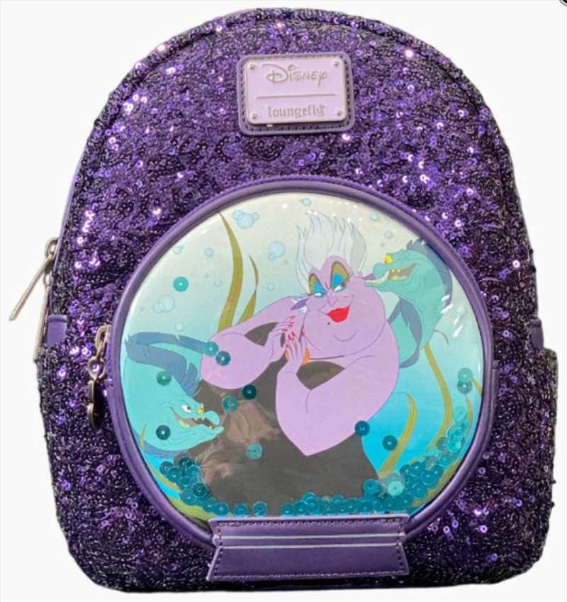 Loungefly Disney Villains - Ursula Snowglobe M-Backpack RS/Product Detail/Bags