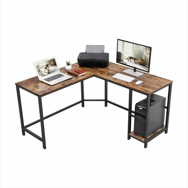 VASAGLE L-Shaped Desk with Shelves/Product Detail/Homewares
