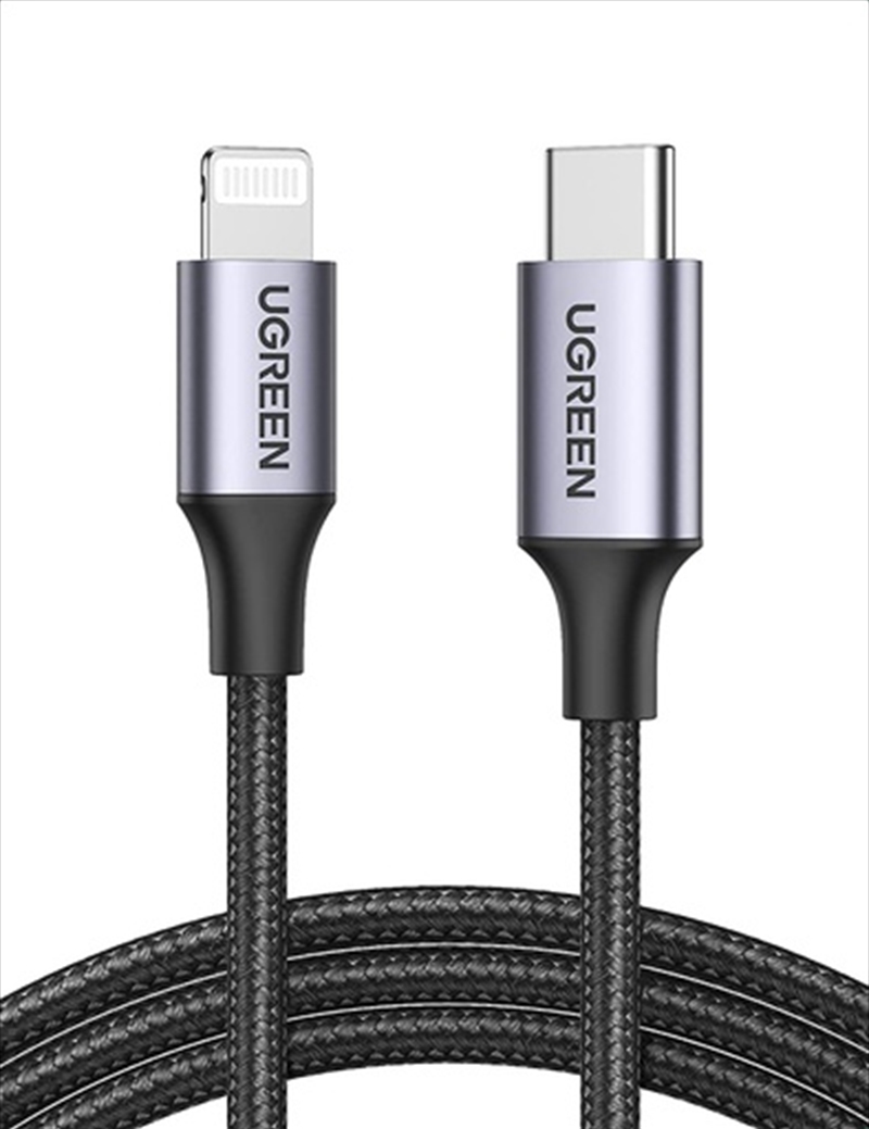 UGREEN USB-C to Lightning Cable 1M (Aluminium case, Grey)/Product Detail/Cables