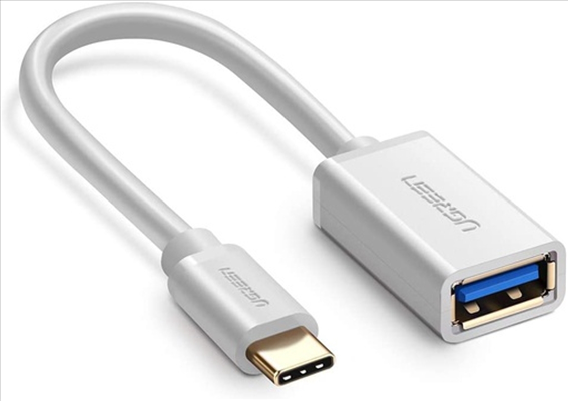 UGREEN USB-C Male To USB 3.0 A Female OTG Cable 15cm (White) 30702/Product Detail/Cables