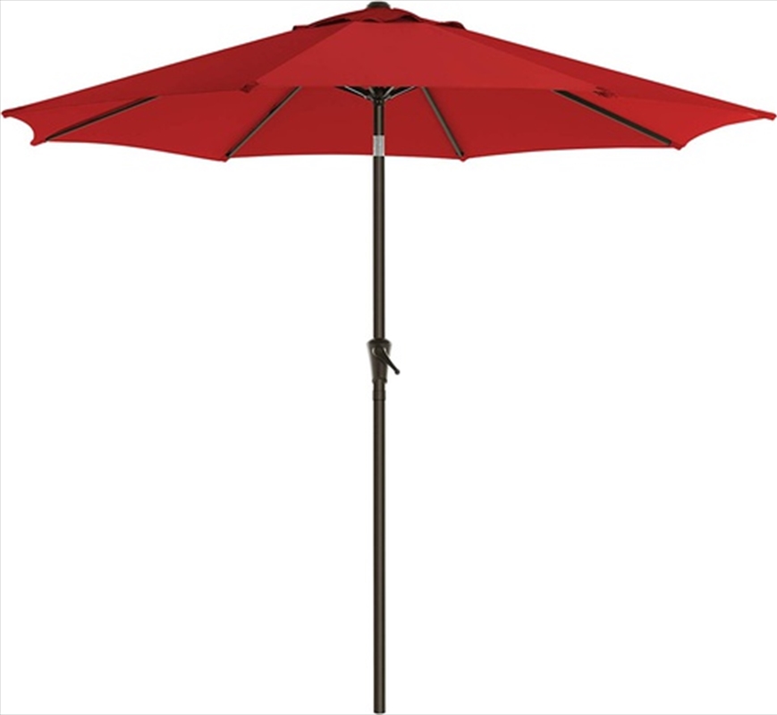 SONGMICS 2.7m Patio Outdoor Table Umbrella Red/Product Detail/Umbrellas