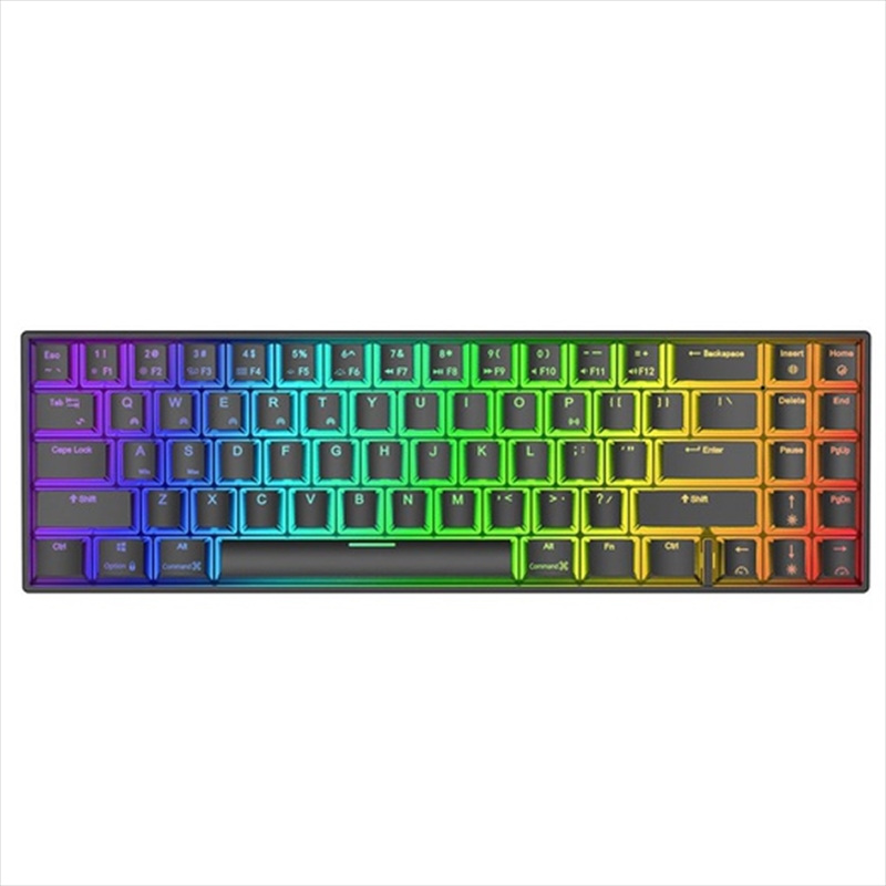 Royal Kludge RK71 RGB Dual Mode Hot Swappable Mechanical Keyboard Black (Brown Switch)/Product Detail/Electronics