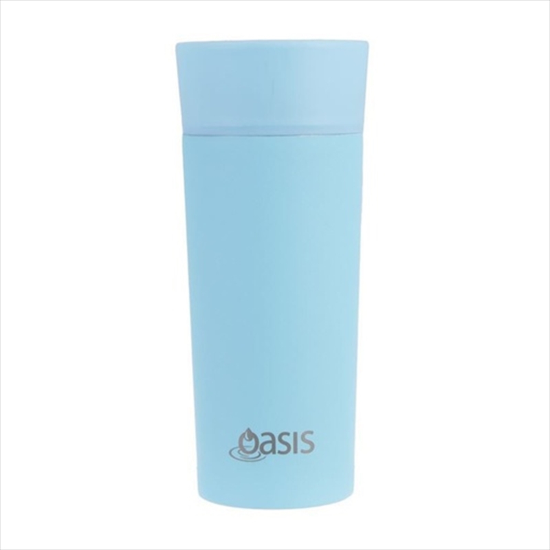 Oasis Stainless Steel Double Wall Insulated Travel Mug 360Ml - Island Blue 8906IB/Product Detail/To Go Cups