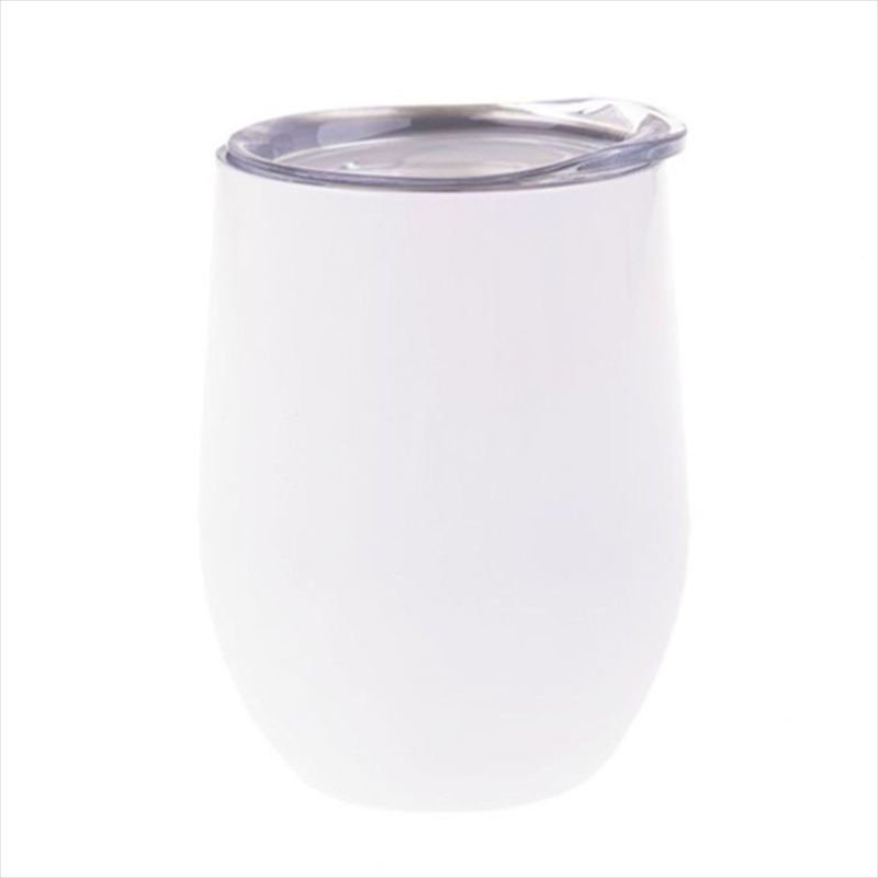 Oasis Stainless Steel Double Wall Insulated Wine Tumbler 330ml - White/Product Detail/Wine
