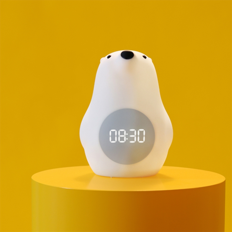 MUID Cute Bear Silicone Rechargeable LED Light Bedside Table Digital Alarm Clock/Product Detail/Clocks
