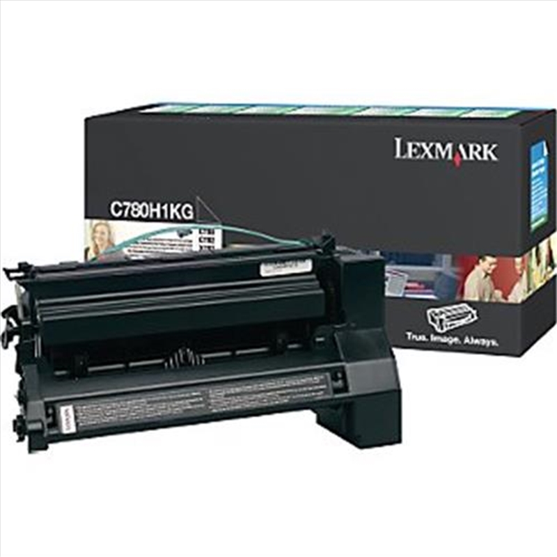 LEXMARK C780H1KG BLACK PREBATE TONER YIELD 10000 PAGES FOR C780 DAMAGED PACKAGING/Product Detail/Stationery