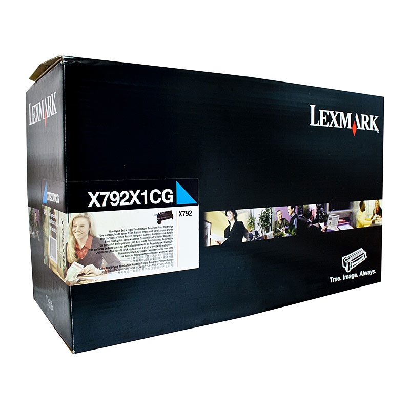 LEXMARK X792X1CG HY Pre Cyan Cartridge/Product Detail/Stationery