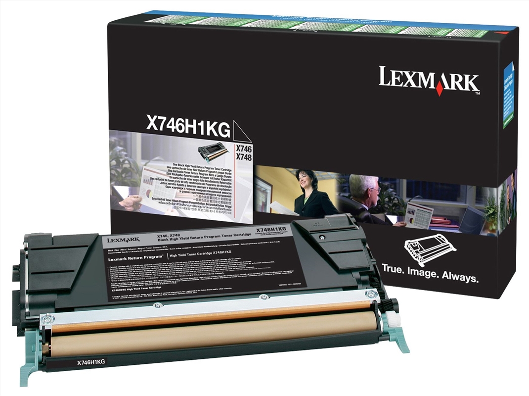 LEXMARK X746H1KG BLACK TONER RETURN PROGRAM YIELD 12K FOR X746 X748/Product Detail/Stationery