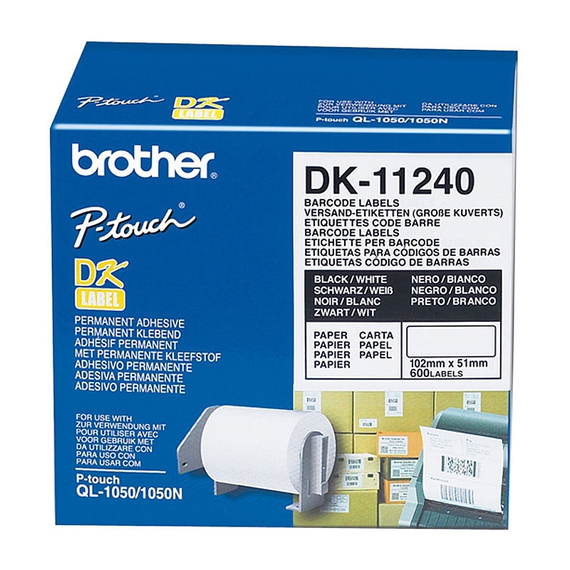 BROTHER DK11240 White Label/Product Detail/Stationery