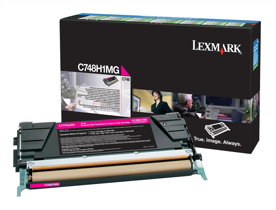LEXMARK C748 MAGENTA HIGH YIELD 10K TONER RETURN PROGRAM/Product Detail/Stationery