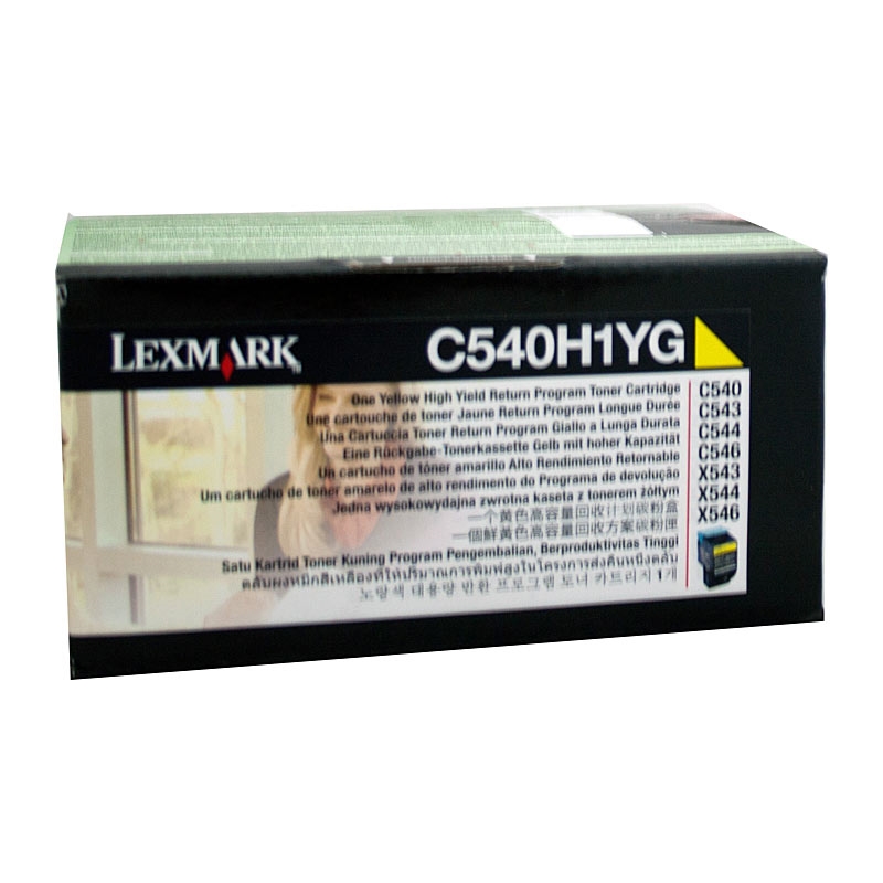 LEXMARK C540H1YG Yellow Toner/Product Detail/Stationery