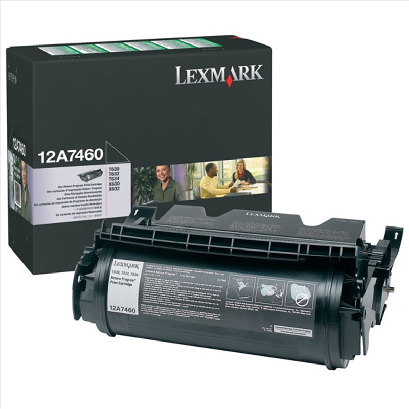 LEXMARK BLACK RETURN PROGRAM TONER YIELD 5000 PAGES FOR FOR T630 T632 T634/Product Detail/Stationery