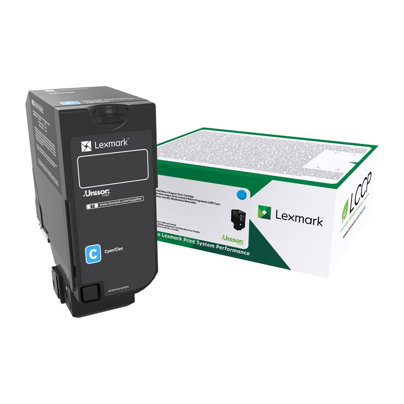 LEXMARK 74C6HC0 HY Cyan Toner/Product Detail/Stationery